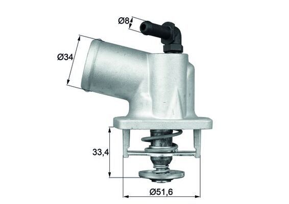 MAHLE TI 54 92D Thermostat, coolant