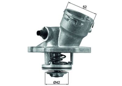 Thermostat, coolant MAHLE TM 45 100D