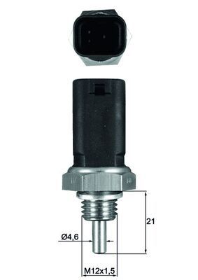 Sensor, coolant temperature MAHLE TSE 11