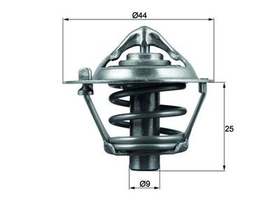 Thermostat, coolant MAHLE TX 113 88D