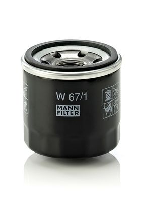Oil Filter MANN-FILTER W 67/1