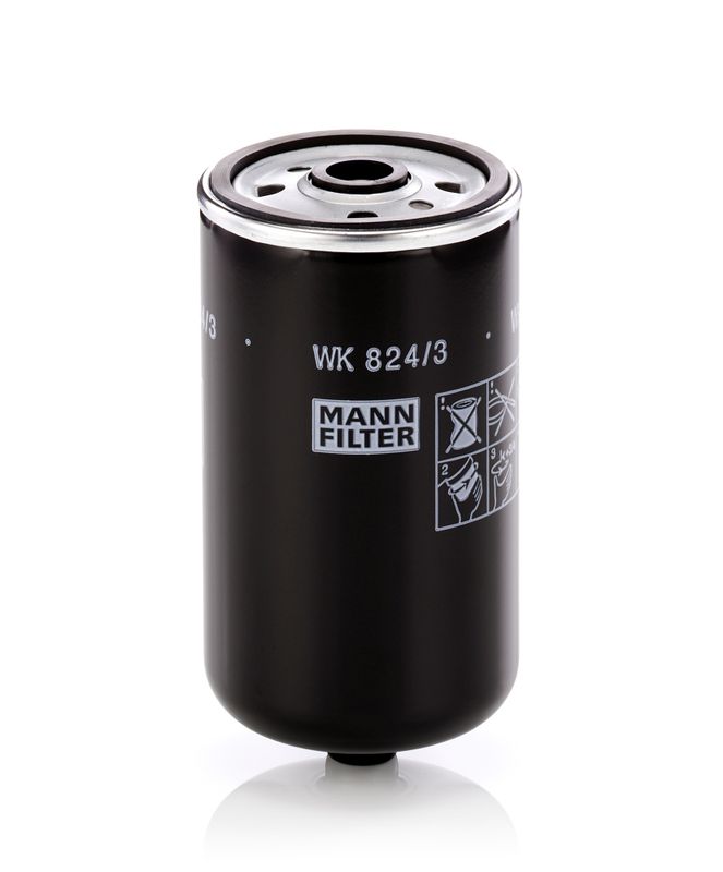 MANN-FILTER WK 824/3 Fuel Filter