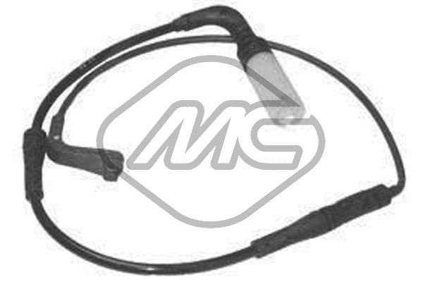 Metalcaucho 02080 Warning Contact, brake pad wear