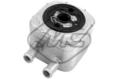 Oil Cooler, engine oil Metalcaucho 05376