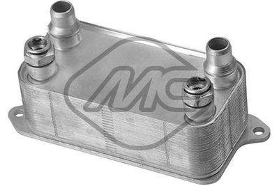 Oil Cooler, engine oil Metalcaucho 39013