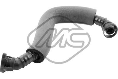 Hose, crankcase ventilation Metalcaucho 77654