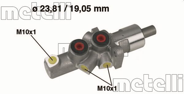 METELLI 05-0177 Brake Master Cylinder