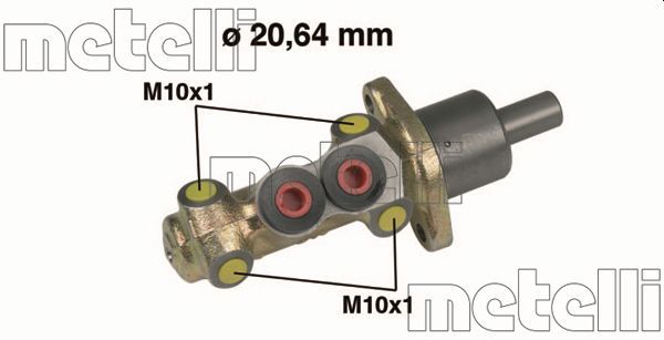 METELLI 05-0207 Brake Master Cylinder