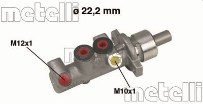 Brake Master Cylinder METELLI 05-0309