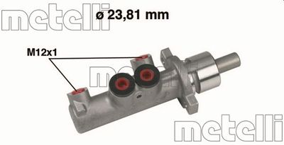 Brake Master Cylinder METELLI 05-0355