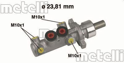 Brake Master Cylinder METELLI 05-0361