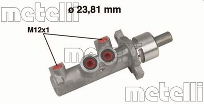 Brake Master Cylinder METELLI 05-0366