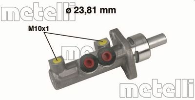 Brake Master Cylinder METELLI 05-0412