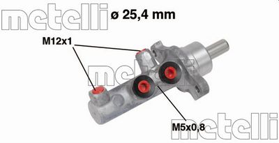 Brake Master Cylinder METELLI 05-0569