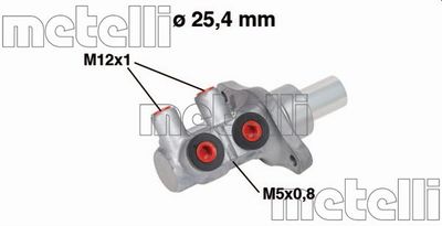 Brake Master Cylinder METELLI 05-0571