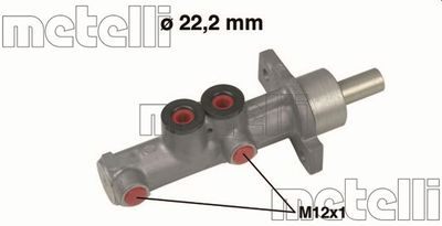 Brake Master Cylinder METELLI 05-0597