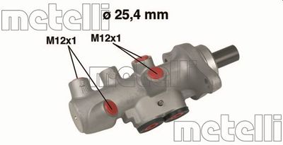 Brake Master Cylinder METELLI 05-0607