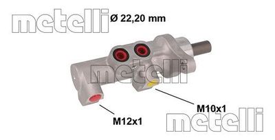 Brake Master Cylinder METELLI 05-0847