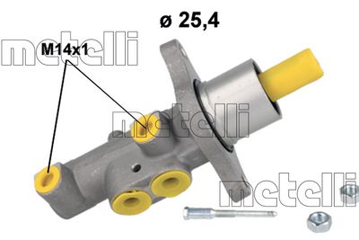 Brake Master Cylinder METELLI 05-1185