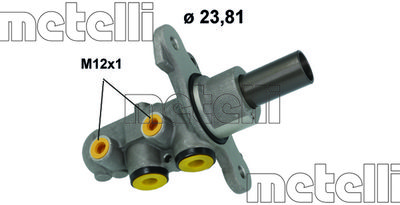 Brake Master Cylinder METELLI 05-1220