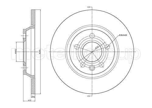 METELLI 23-0767C Brake Disc