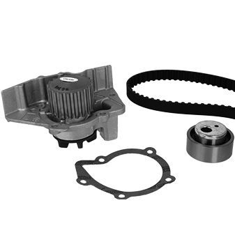 Water Pump & Timing Belt Kit METELLI 30-0348-1