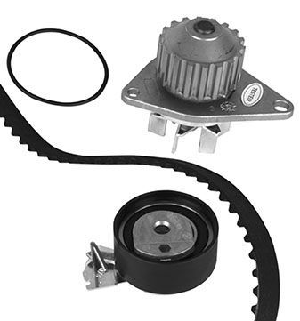 Water Pump & Timing Belt Kit METELLI 30-0837-1