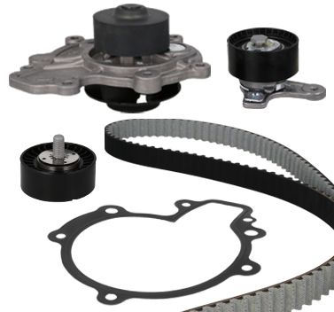 Water Pump & Timing Belt Kit METELLI 30-1068-1