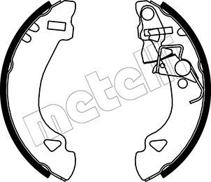 Brake Shoe Set METELLI 53-0069