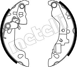 Brake Shoe Set METELLI 53-0079Y