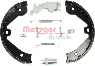 Brake Shoe Set, parking brake METZGER 0152026