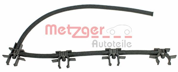 METZGER 0840035 Hose, fuel overflow