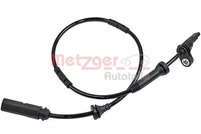 Sensor, wheel speed METZGER 09001476