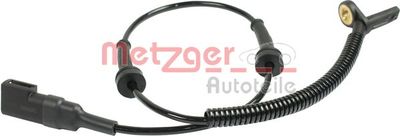 Sensor, wheel speed METZGER 0900893