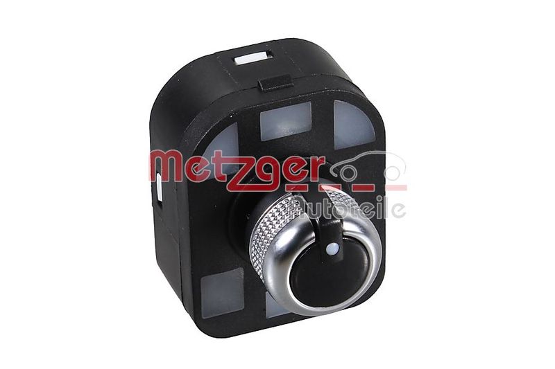 METZGER 09161121 Switch, exterior rearview mirror adjustment