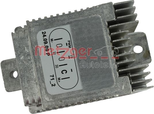METZGER 0917036 Control Unit, electric fan (engine cooling)