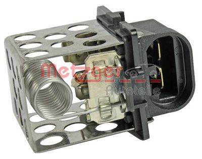 Series resistor, electric motor (radiator fan) METZGER 0917132