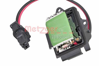 Resistor, interior blower METZGER 0917361