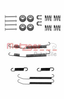 Accessory Kit, brake shoes METZGER 105-0760