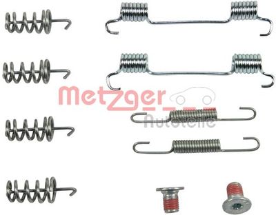 Accessory Kit, parking brake shoes METZGER 105-0874