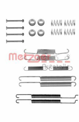 Accessory Kit, brake shoes METZGER 105-0726