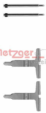 Accessory Kit, disc brake pad METZGER 109-1217