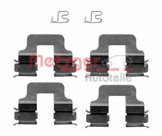 Accessory Kit, disc brake pad METZGER 109-1245