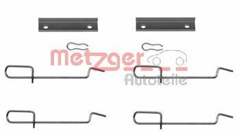 Accessory Kit, disc brake pad METZGER 109-1125