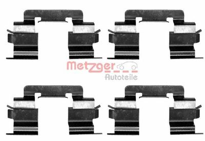 Accessory Kit, disc brake pad METZGER 109-1216