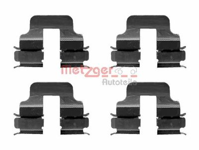 Accessory Kit, disc brake pad METZGER 109-1247