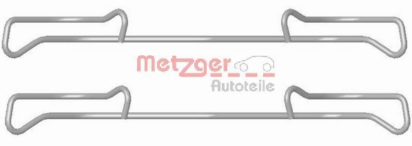 METZGER 109-1678 Accessory Kit, disc brake pad