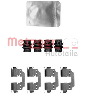 Accessory Kit, disc brake pad METZGER 109-1881