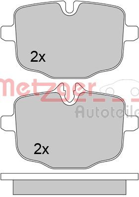 METZGER 1170565 Brake Pad Set, disc brake