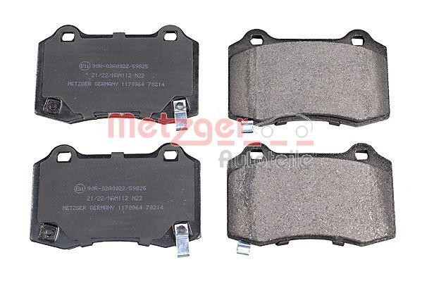 METZGER 1170964 Brake Pad Set, disc brake